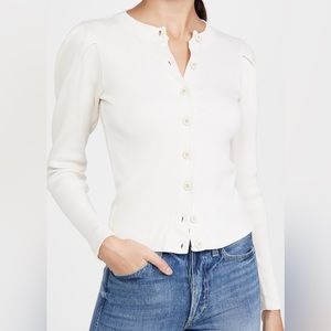 AMO Puff Sleeve Cardigan